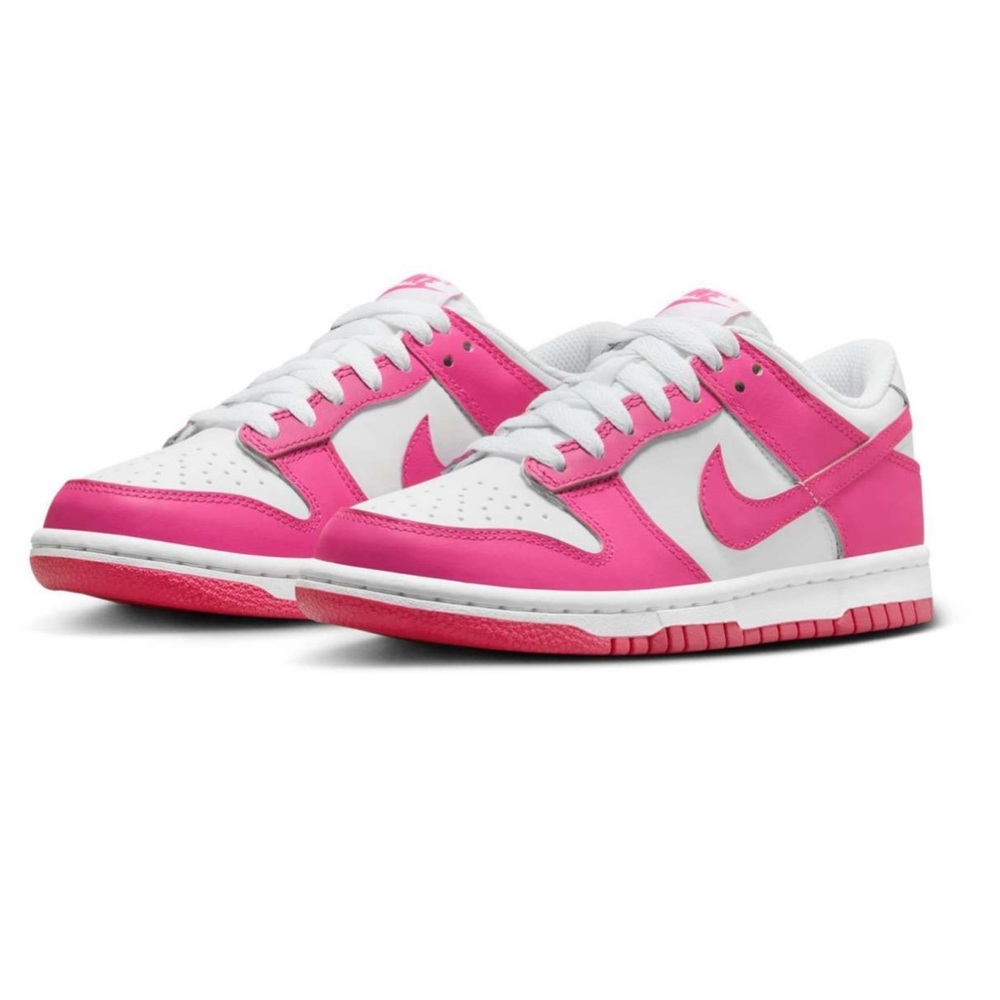 Nike Dunks Fuchsia Laser Low-Top Sneakers